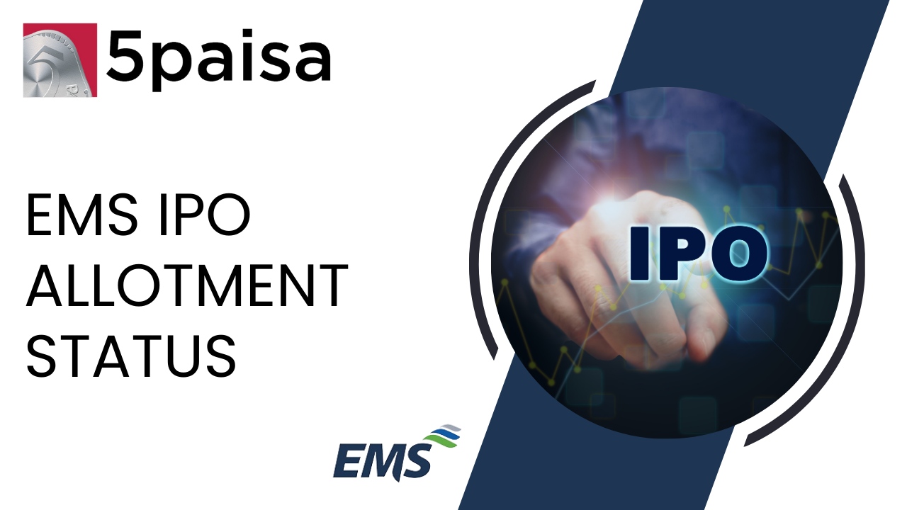 EMS IPO Allotment Status 5paisa